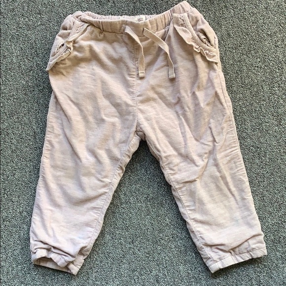 Zara Toddler Lined Corduroy Trousers 18/24 mos - Picture 1 of 4